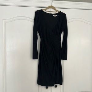 Long sleeve cocktail dress